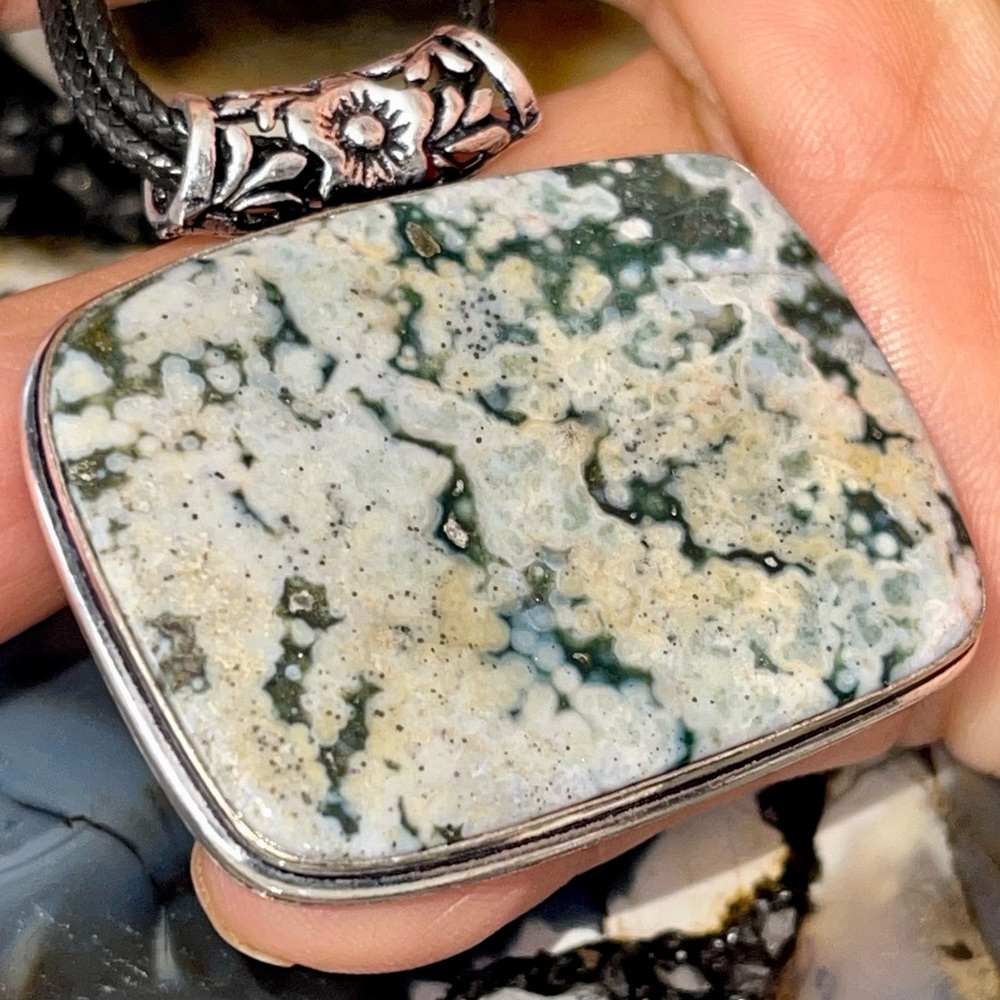 Beautiful Ocean Jasper 1 1/2”x2”